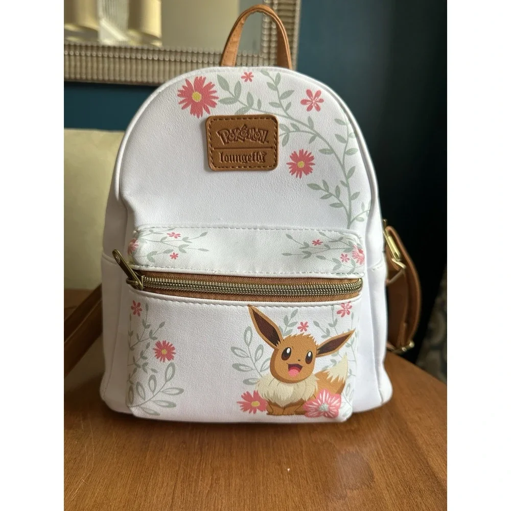 Pokemon x Loungefly Eevee Mini-Floral Backpack
